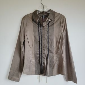 ACOTE crush dye blouse